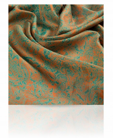 Палантин Женский SN-SKETCH/RUST.GREEN